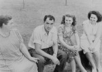 Emma (Brewster) Liby (1897-1963, d/o Winfield & Effie), Chester Brewster (1916-, s/o Jacob & Dora), Pauline Brewster (1915-, d/o Jacob & Dora), Martha Brewster (d/o Emma)