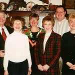 Dr. Heitkamp & Dr. Lutz & staff (1999—Dr. Heitkamp, Lil, Pam, Judy, Dr. Lutz, Karen)