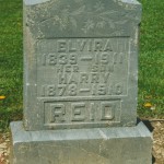 Elvira Reid, nee Headington, Green Park Cemetery, Jay County, Indiana