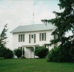 Former home of Frederick Schinnerer, Van Wert County, Ohio (2001 photo)