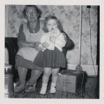 Grandma Miller & Karen, c1954