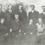 Front: Nevada, Henry, Sarah, Minnesota. Back: Delaware, Alaska, Dakota, Arizona, Vermont.