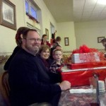 Dr. Lutz & family, 2011 Office Christmas Party, Bearcreek