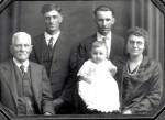 Louis J, Cornelius Schumm, Richard, Louis, Frieda (Schumm) Allmandinger