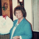 Louise (Roesner) Bennett (1923-2004) d/o Ed & Goldie Helen (Lee) Roesner (1985 photo)