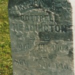 Mary A Cottrell Headington, Died June 19, 1903, Aged 86y, 8m, 14d, Green Park Cemetery, Jay County, Indiana