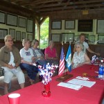 Lima Chapter Meeting, Installation of Officers, Flag Disposal. Heritage Park Shelter House (June 2011)
