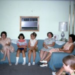 Schumm sisters Florence, Amy, Esther c1967