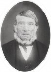 Unknown tintype from Oscar Scaer home; is framed. Oscar was s/o John & Elizabeth (Schinnerer) Scaer, never married, lived in his parents' home.