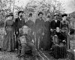 John & Hannah (Huey) Bryan, Emily, Peter, Mary, Hallet, Alta, William, Byantha.
