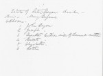 Estate of Peter Bryan, deceased. Box 8, 1854, Jay County, Indiana, Historical & Genealogical Society.