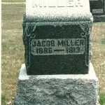 Jacob Miller Jr (1886-1913), Zion Lutheran Cemetery, Chattanooga, Ohio