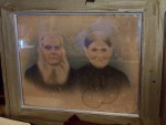 Large pastel of John & Hannah (Huey) Bryan. Courtesy of E James.