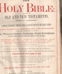 Emily (Bryan) Reid Bible title page (no date) [note: Bible pages were scanned using my Magic Wand scanner]