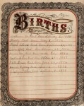 Emily (Bryan) Reid Bible--Births