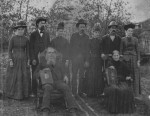 John & Hannah (Huey) Bryan, children Emily, Peter, Mary, William Riley, Alta Jane, Hallet, Byantha (c1883)