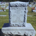 James Henry Brewster (1841-1916), Mt. Hope Cemetery, Montgomery County, Kansas