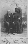 Jonas & Elizabeth Huey. Jonas was Hannah (Huey) Bryan's brother; s/o Isaac & Mary Whiteman) Huey. Photo courtesy of E James.