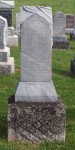 Anna Rosina (Hoffmann) Geisler, Zion Lutheran Cemetery, Schumm, Ohio.
