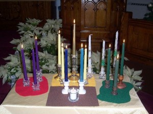 Candle Nativity