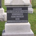 Friedrich Schumm Jr, Zion Lutheran Cemetery, Schumm, Ohio