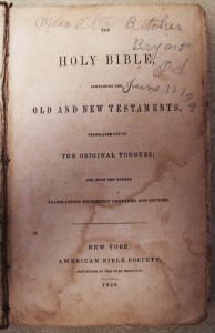 John Bryan's Bible