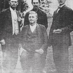 Brewster Brothers: George W, Winfield Scott, Daniel M, James Henry (seated), 1913.