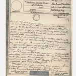 V-mail from Herbert Miller in Germany, 1945.