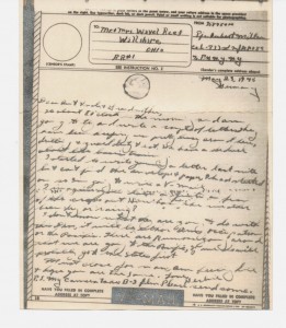 V-mail 1945