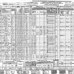 1940 Census, Chattanooga, Liberty Township, Mercer County, Ohio, ED 54-22, sheet 14A.