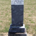Friedricka Beberstein, Kessler Cemetery, Liberty Township, Mercer County, Ohio.