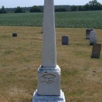 John & Anna C. Brandt, Duck Creek Cemetery, Blackcreek Township, Mercer County, Ohio.
