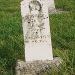 Frederick W. Brandt, Zion Lutheran Cemetery, Chattanooga, Mercer County, Ohio.