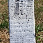 Margaretha Biberstein, Kessler Cemetery, Mercer County, Ohio.