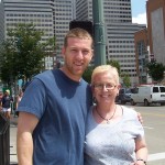 Todd Frazier, Cincinnati Reds, and me! June 2012.