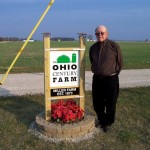 Herb Miller with Sign