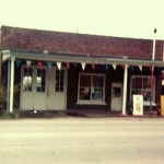 Johnson's Garage, Chattanooga, Ohio. (1972 photo)