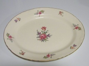 Platter, Household Institute, Priscilla Pattern.