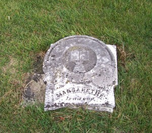 Margaretha Becher, Zion Lutheran Cemetery, Mercer County, Ohio. (2011 photo by Karen)