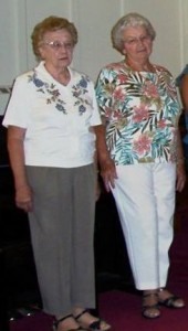 Catherine & Dolores at Zion, 2005.