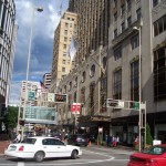 Downtown Cincinnati.