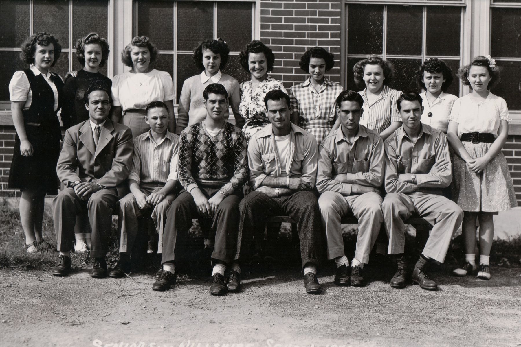1947 Willshire High School Senior Class Play » Karen's Chatt