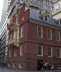 Boston's Old State House.