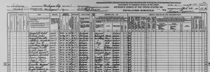 1940 census enumeration, Mainard Brewster, Indiana State Prison.