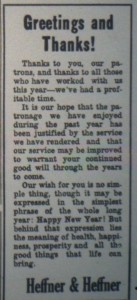 The Willshire Herald, 28 December 1933, p. 6. 