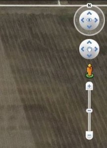 Drag the yellow person in front of a building to activate Street View.