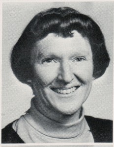 Juanita Cress, algebra & geometry teacher at Parkway High School in the 1960s.